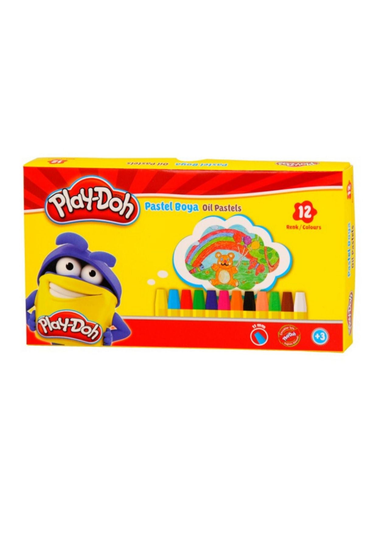 Play-doh Pastel Boya 12 Renk
