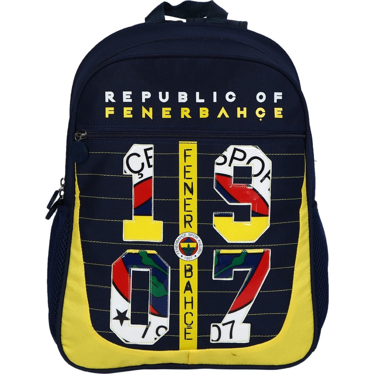 Republic Of Fenerbahçe Kabartmalı Ilkokul ve Günlük Sırt Çantası - Erkek Çocuk