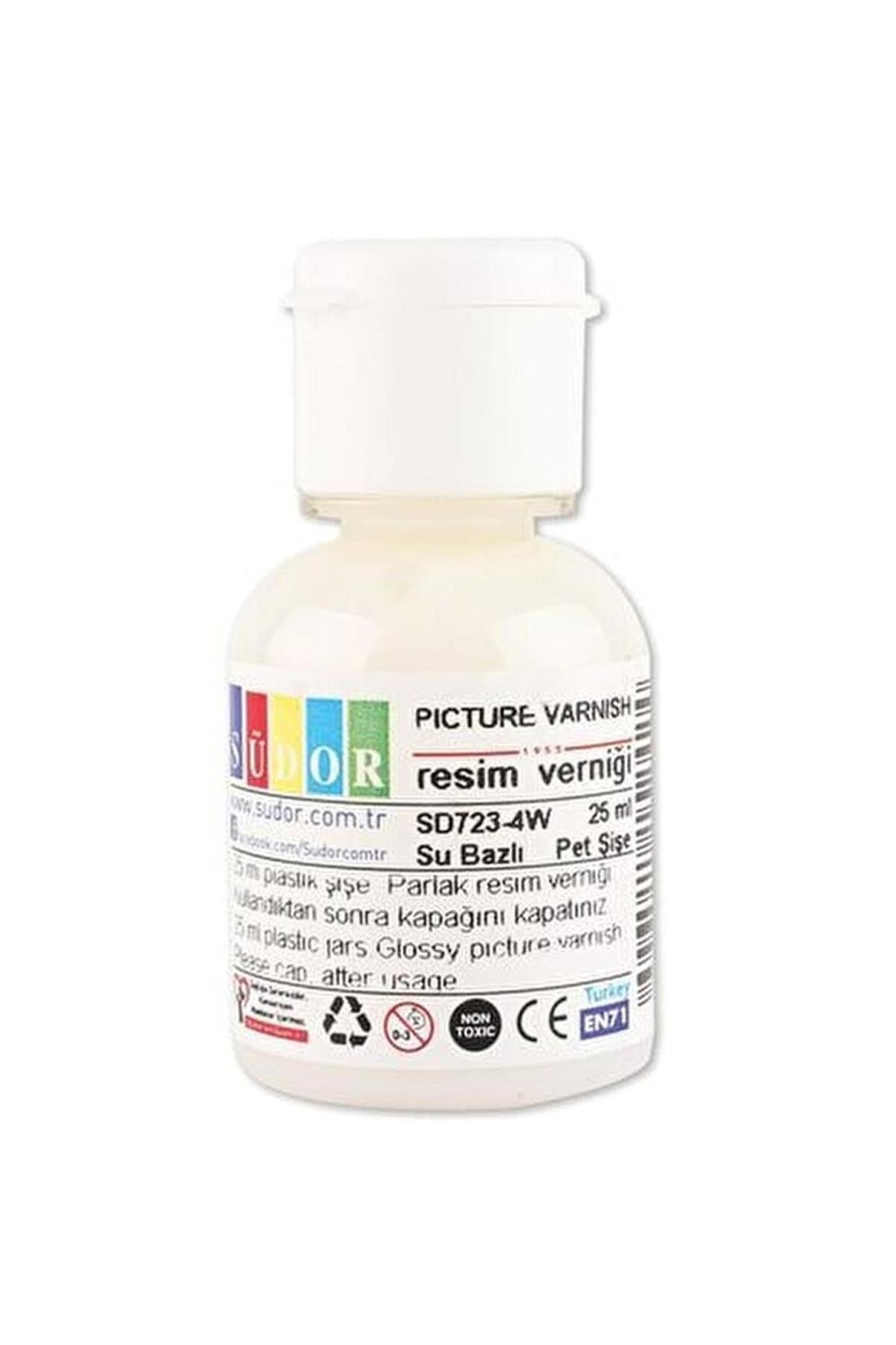 Resim Verniği Su Bazlı 25 ML SD723-4W
