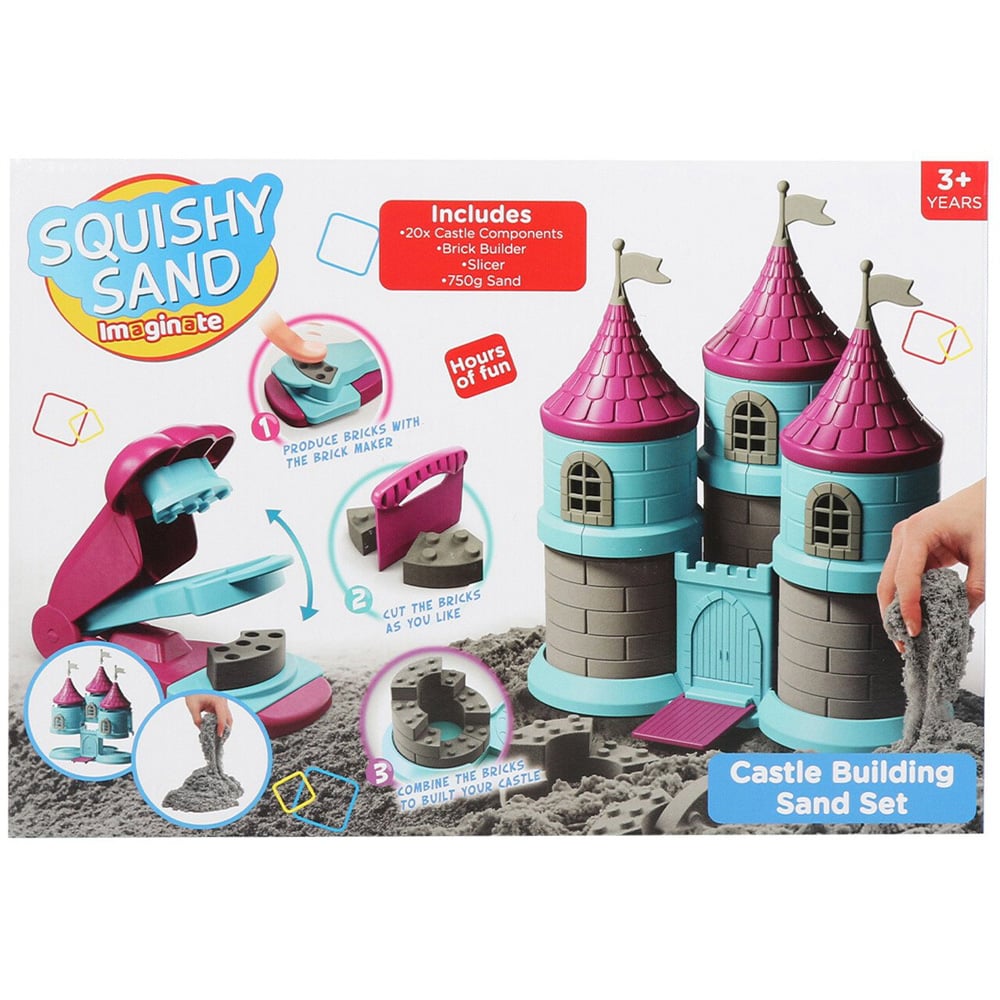 Imaginate Squishy Sand Peri Masalı Kinetik Kum ile Kale Yapım Seti
