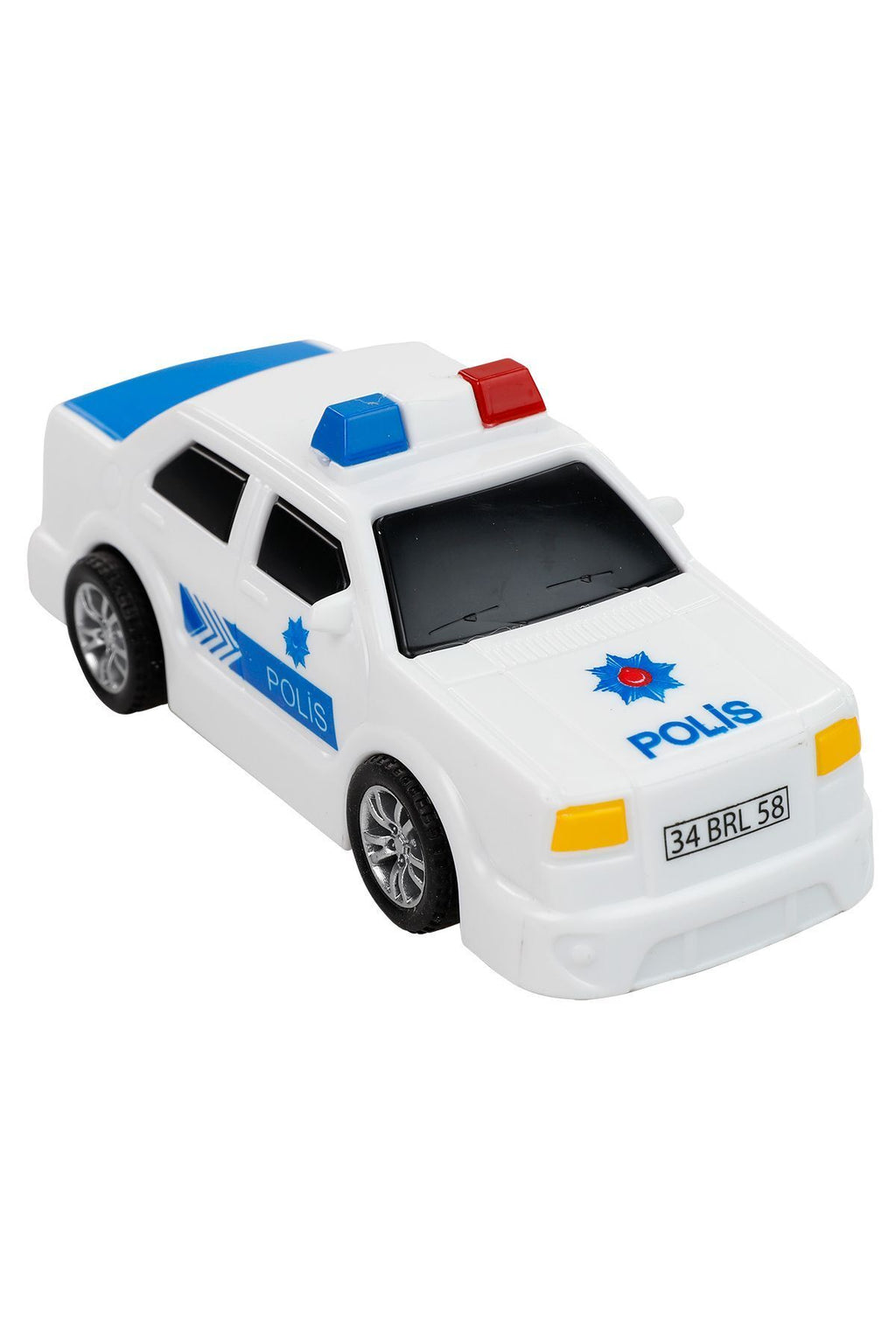 Şehrin Kırılmazları Sürtmeli Pick Up Beyaz Polis Arabası