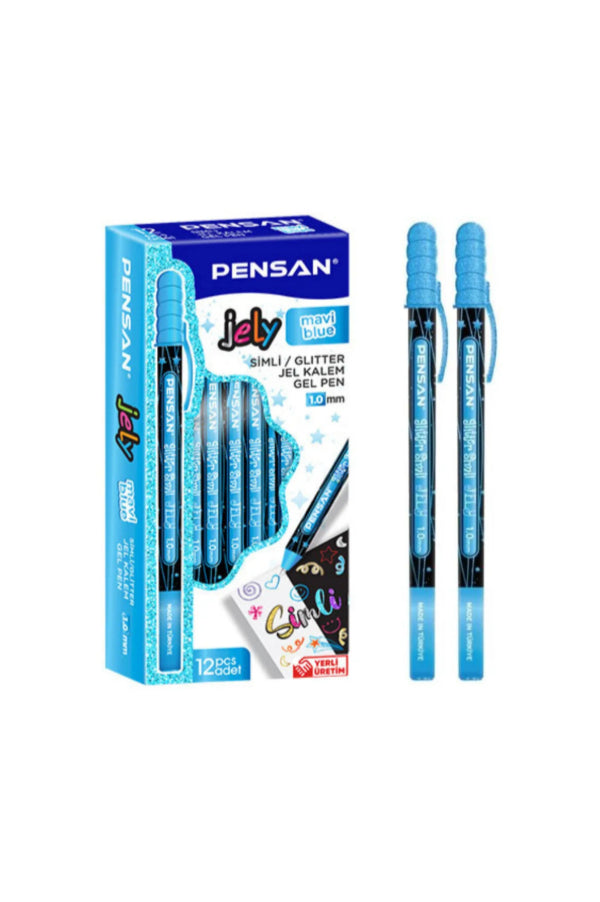 Simli Jel Tükenmez Kalem 1.0 mm