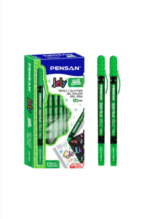 Simli Jel Tükenmez Kalem 1.0 mm