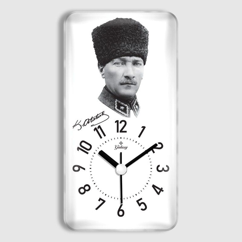 Mıknatıslı Buzdolabı Saatleri, Dikdörtgen, 17 cm