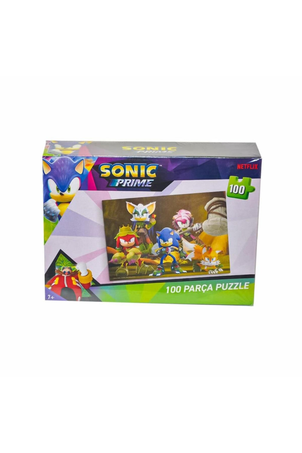 So7908 Sonic 100 Parça Puzzle - Laço Kids - Utku Oyuncak