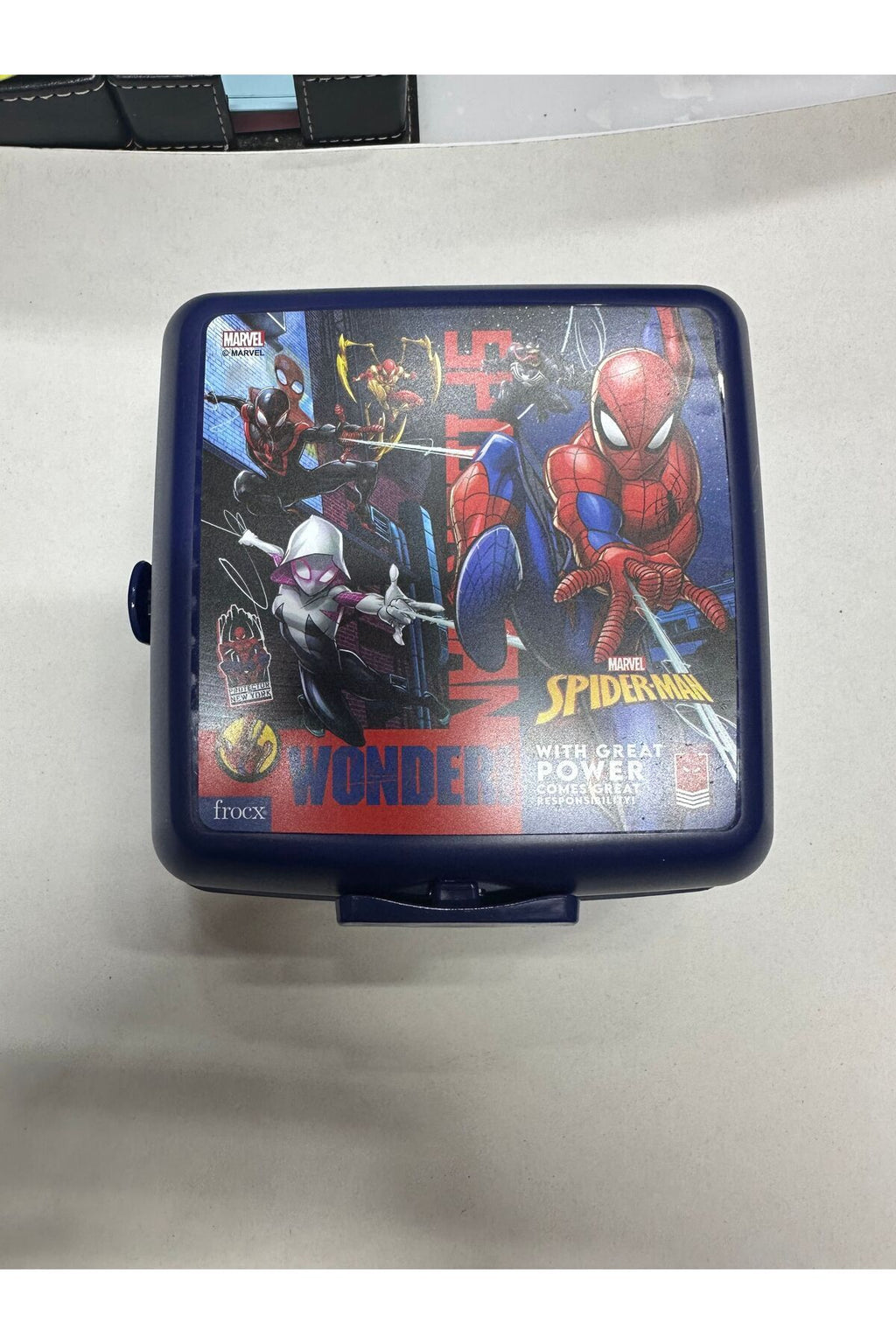 Spiderman beslenme kabı