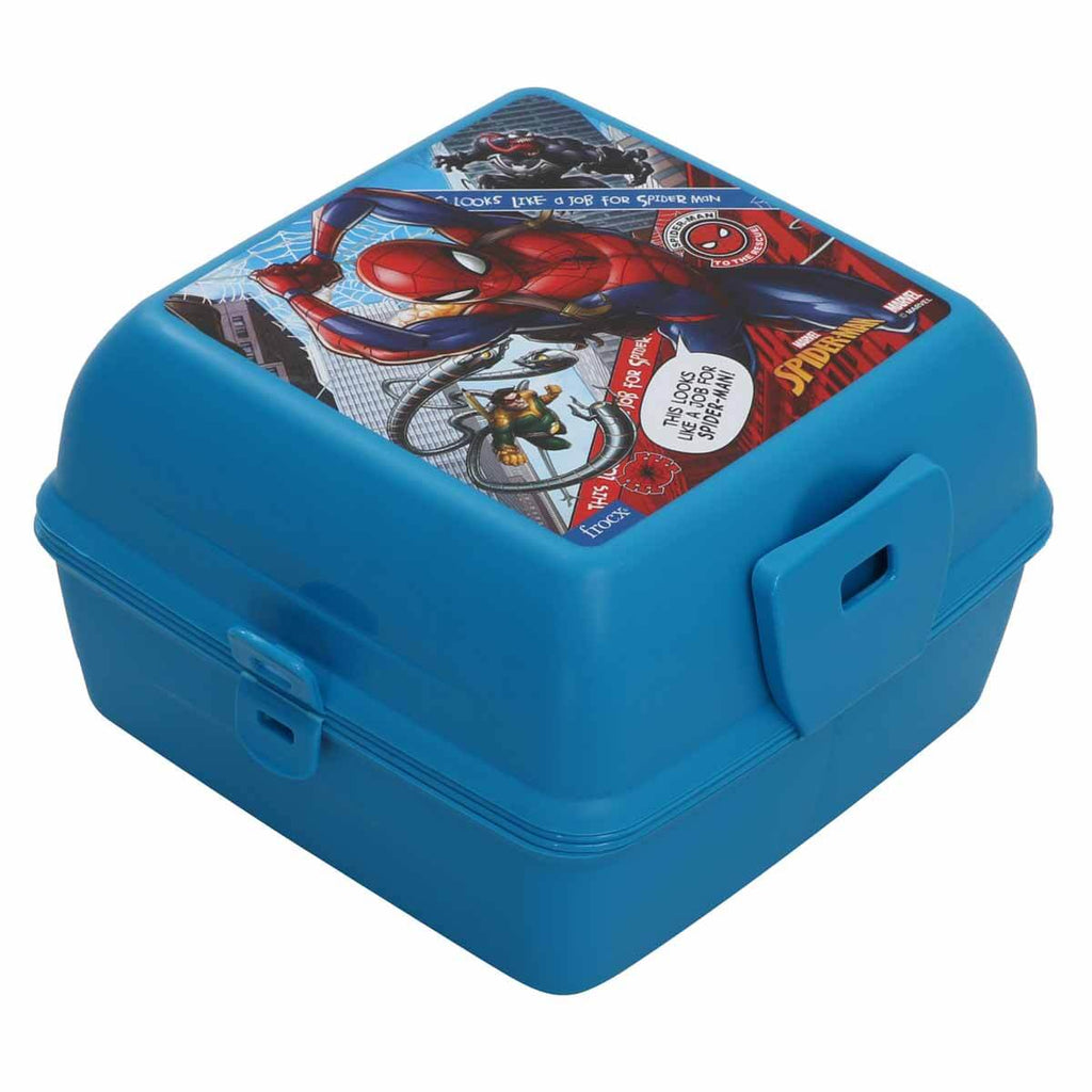 Spiderman Beslenme Kabı,Spiderman Mavi Beslenme Kabı,  Beslenme Kutusu