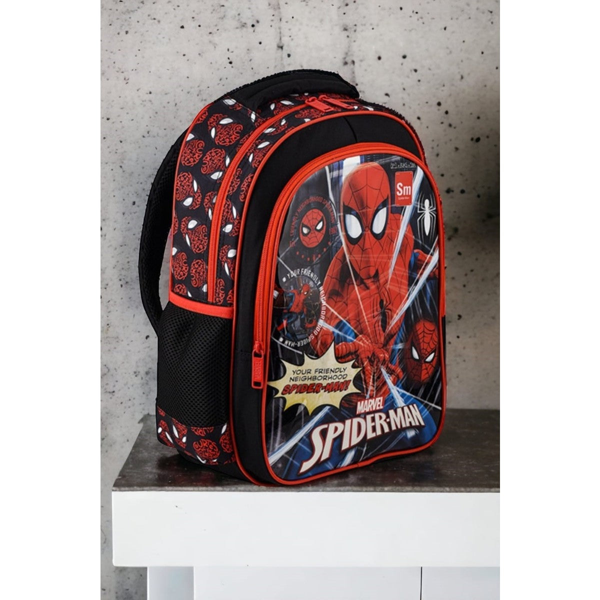 Spıderman Ilkokul Çantası Due Neıgborhood