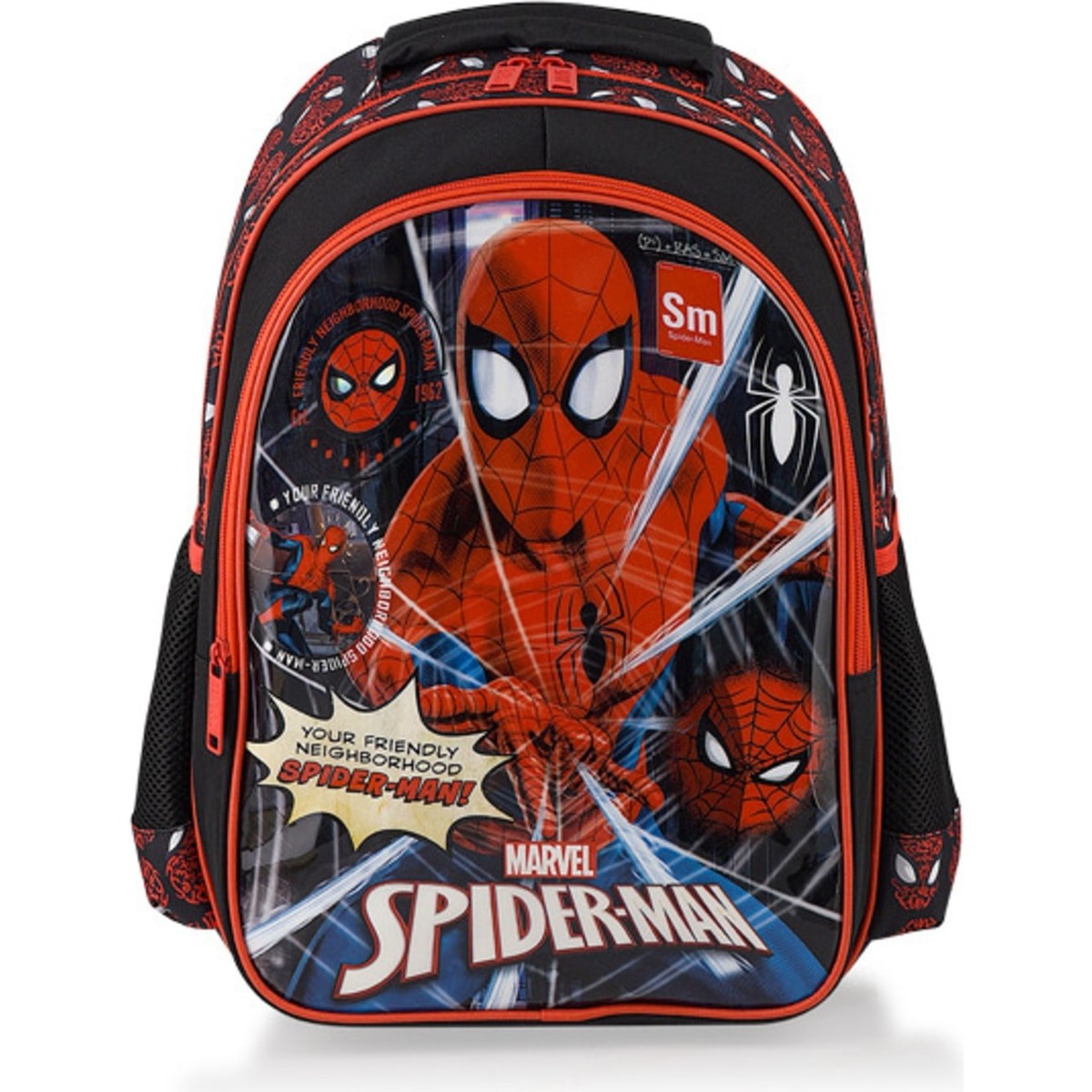 Spıderman Ilkokul Çantası Due Neıgborhood