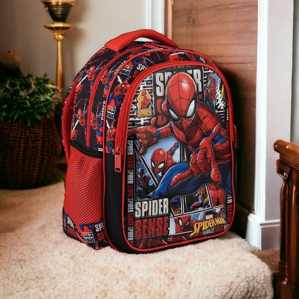 Spiderman Spider Sense Okul Çantası ve Beslenme Çantası