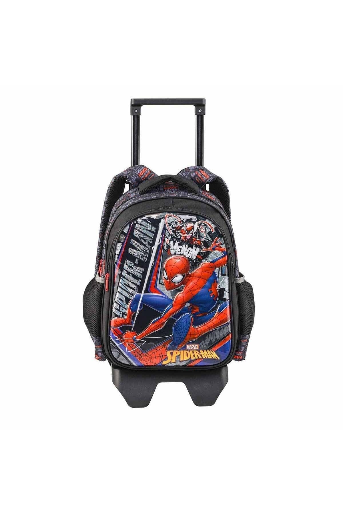 Spiderman Venom Çekçekli Okul Çantası 41297