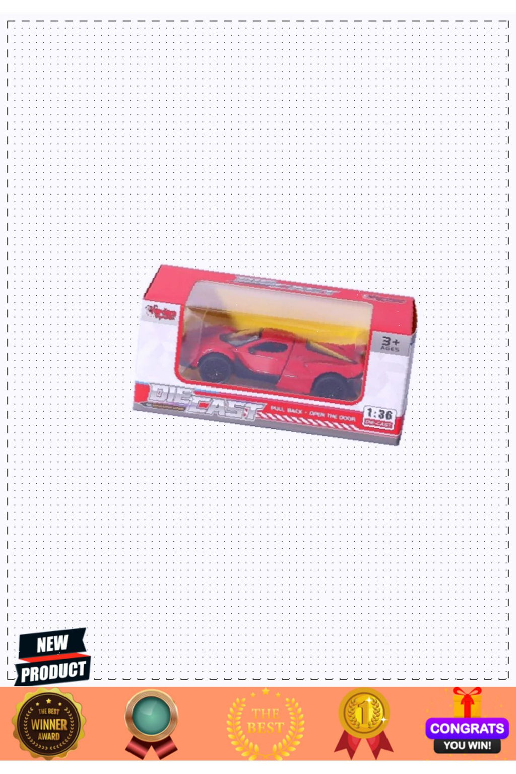 SR-2210-11-12-13 Çek Bırak Spor Araba 1:36 -Vardem 1 Gram Kız Erkek Çocuk Oyuncakları Eğitici Oyunca