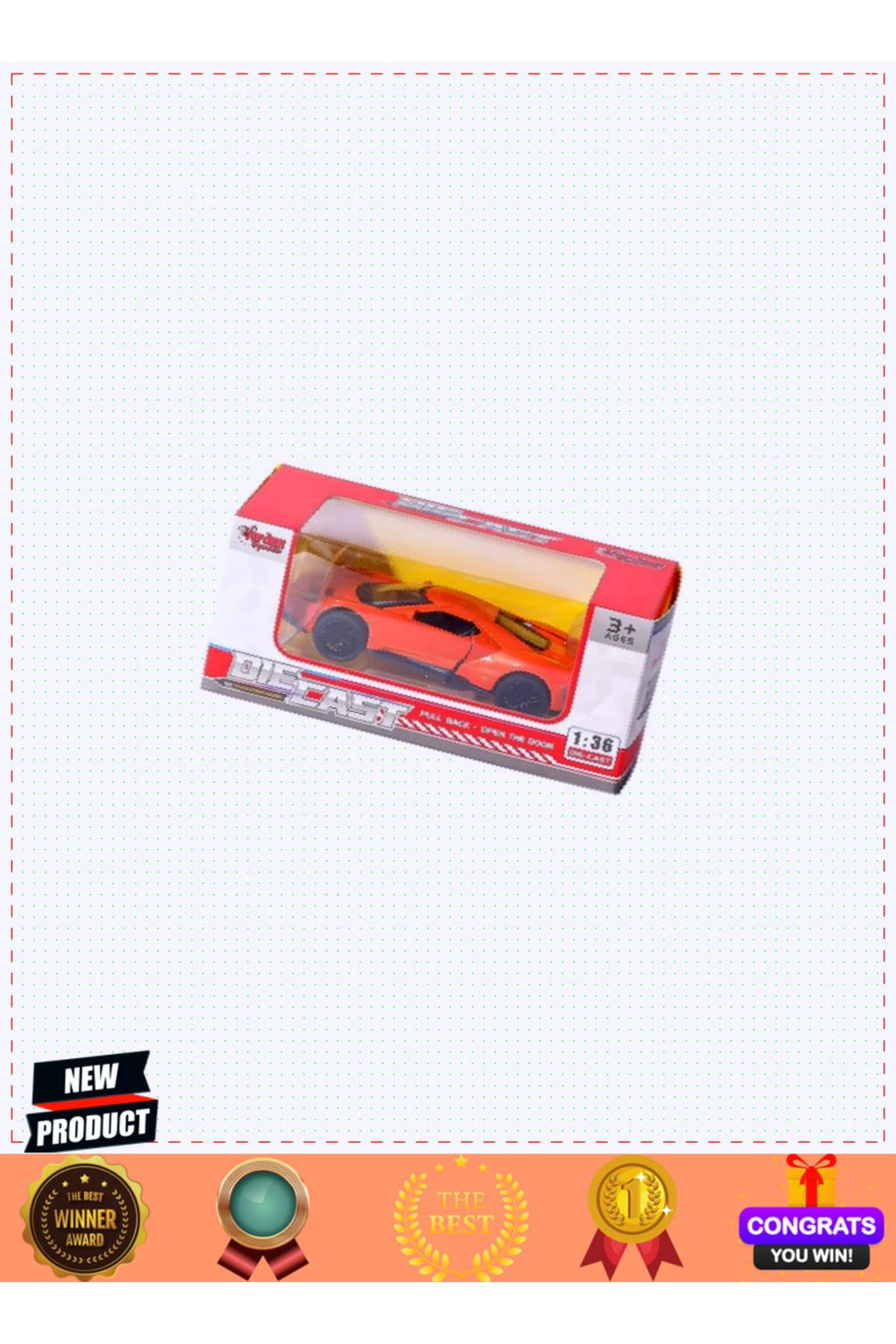 Sr-2210-11-12-13 Çek Bırak Spor Araba 1:36 -vardem Kız Erkek Çocuk Oyuncakları Eğitici Oyunca