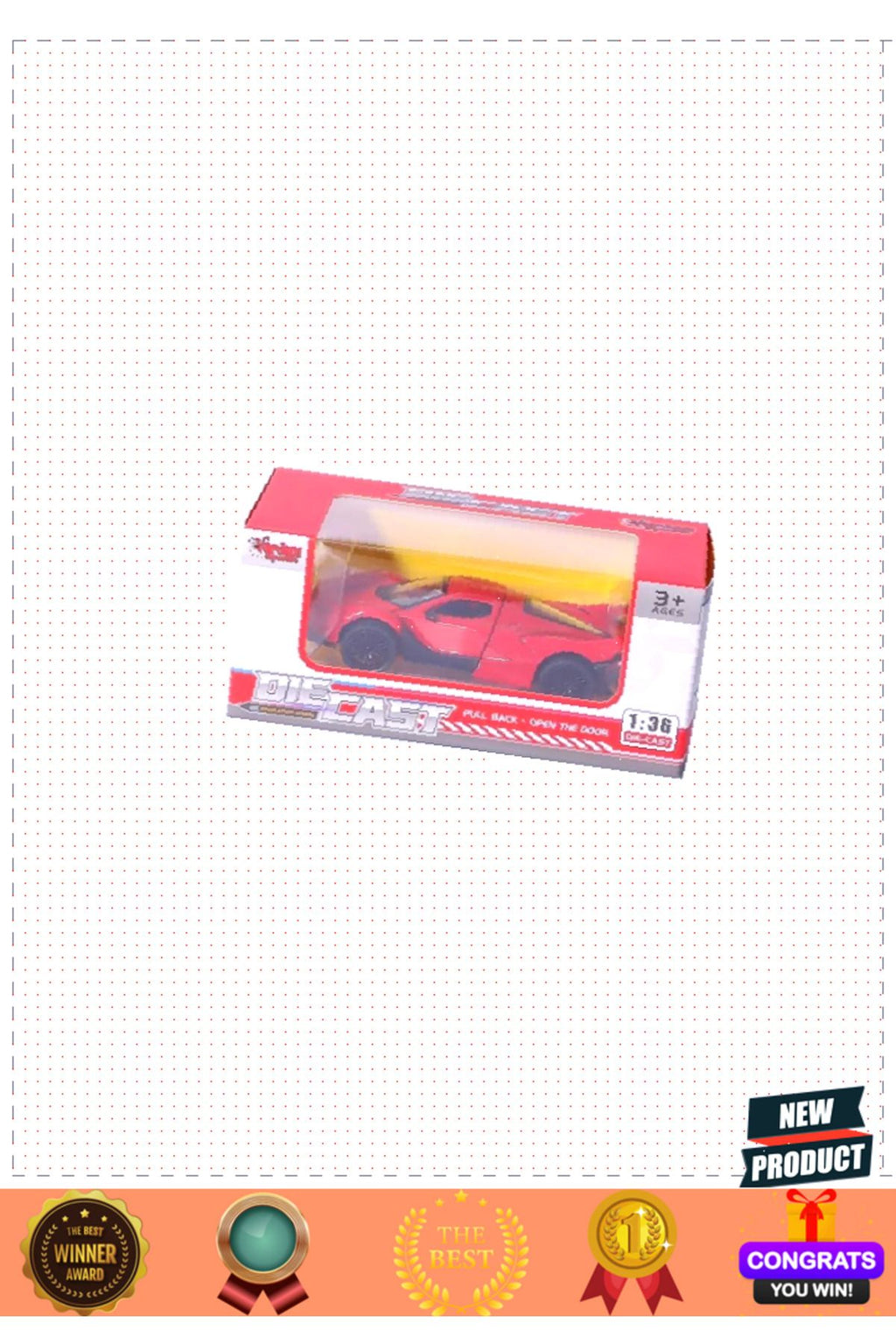 Sr-2210-11-12-13 Çek Bırak Spor Araba 1:36 -vardem Kız Erkek Çocuk Oyuncakları Eğitici Oyunca