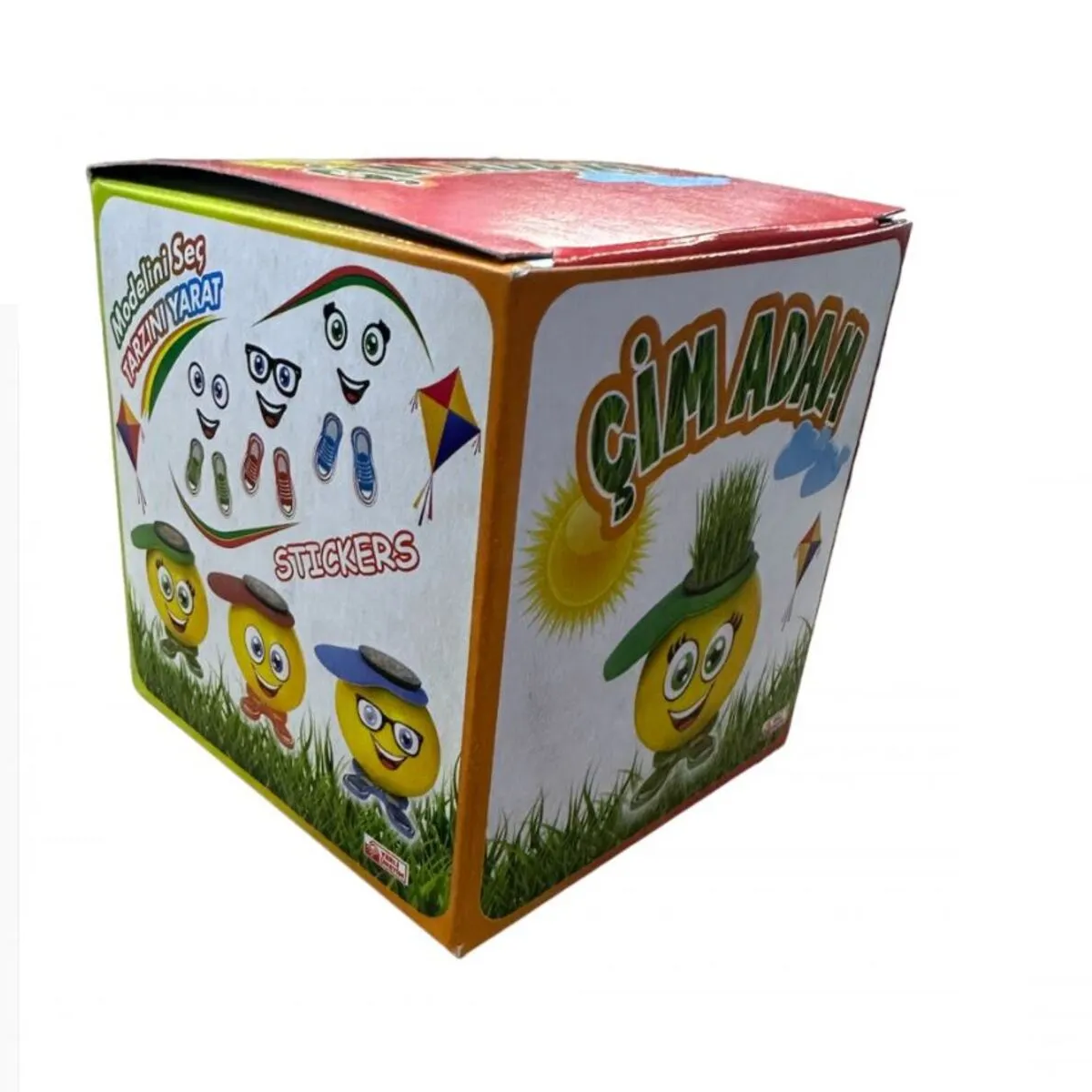 Stickerlı Çim adam 2 adet