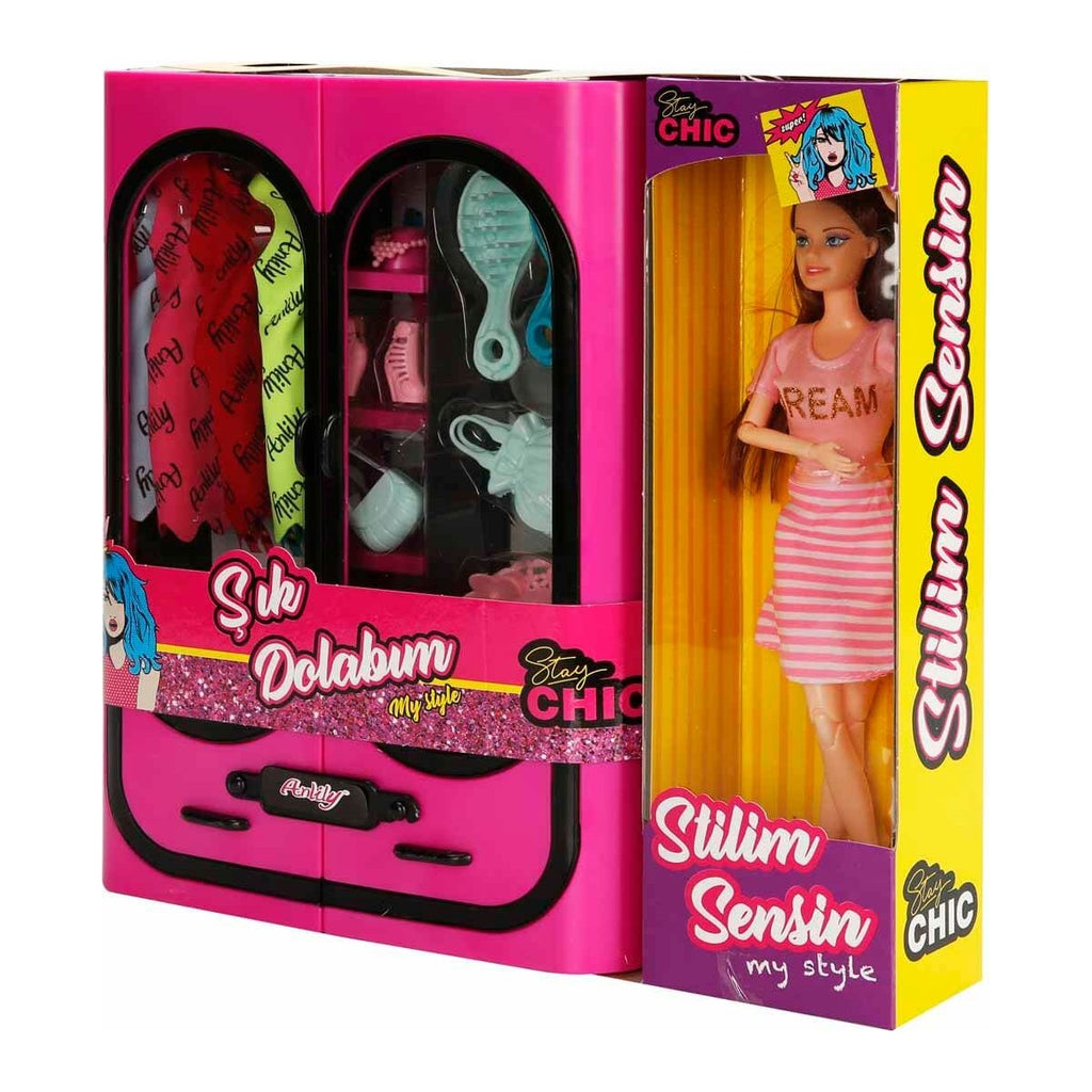 Stilim Sensin Bebek ve Gardırobu - Koyu Pembe
