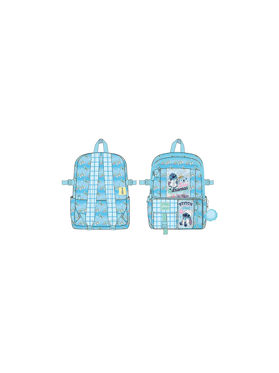 Stitch Sırt Çantası Charm-Lx Dramas