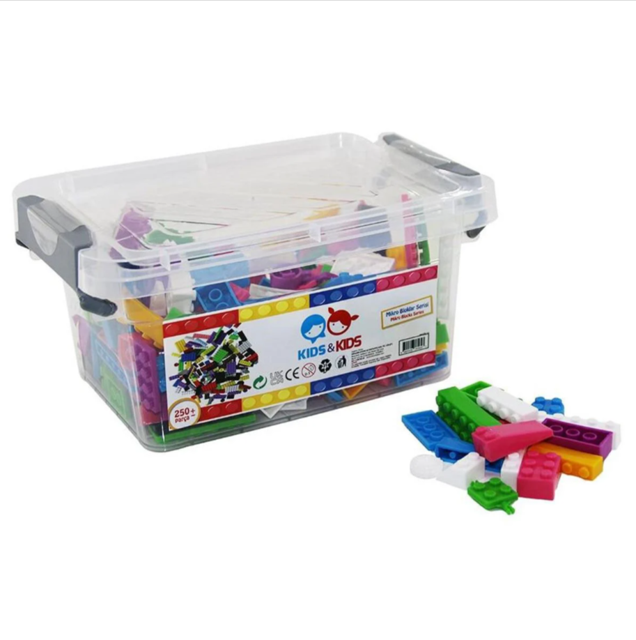 KİDS & KİDS 250 PARÇA MİKROBLOKLAR