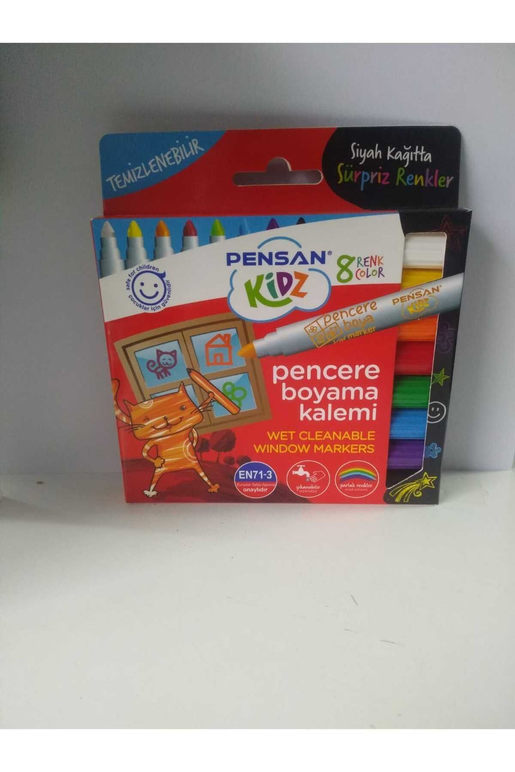Temizlenebilir Pencere Boyama Kalemi ( Pencere Markör)
