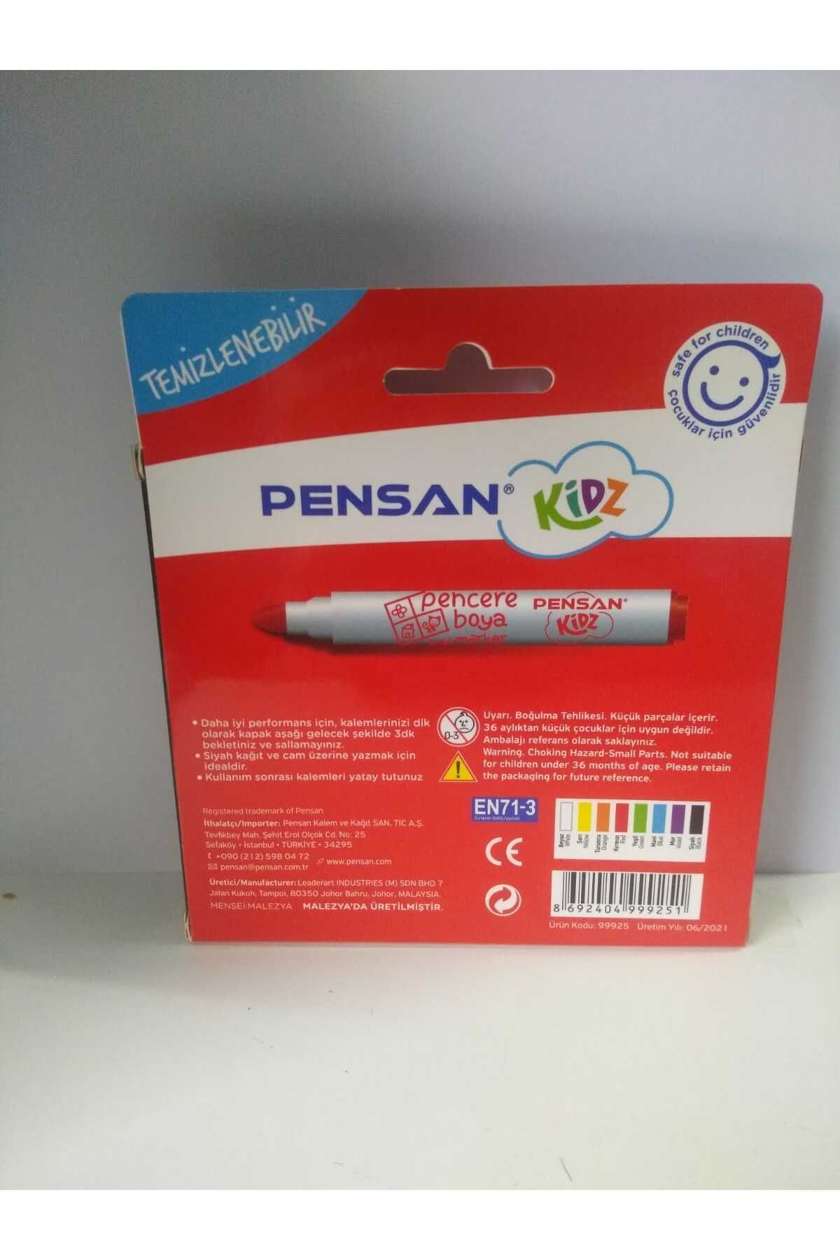 Temizlenebilir Pencere Boyama Kalemi ( Pencere Markör)
