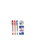 Tükenmez Kalem My-king Jel Metal Klips 0.5 Mm Kırmızı - Mavi - Siyah Toplam 3 adet