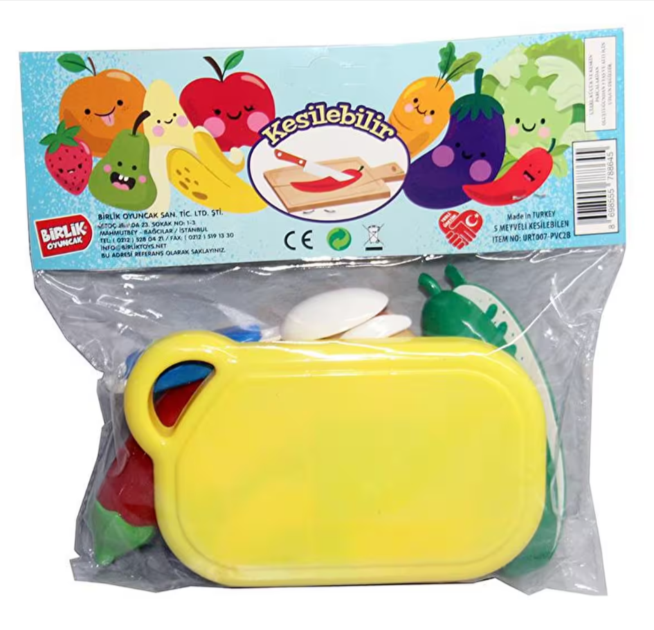 URT007-PVC-2A B MEYVELİ KESİLEBİLEN SEBZE MEYVE