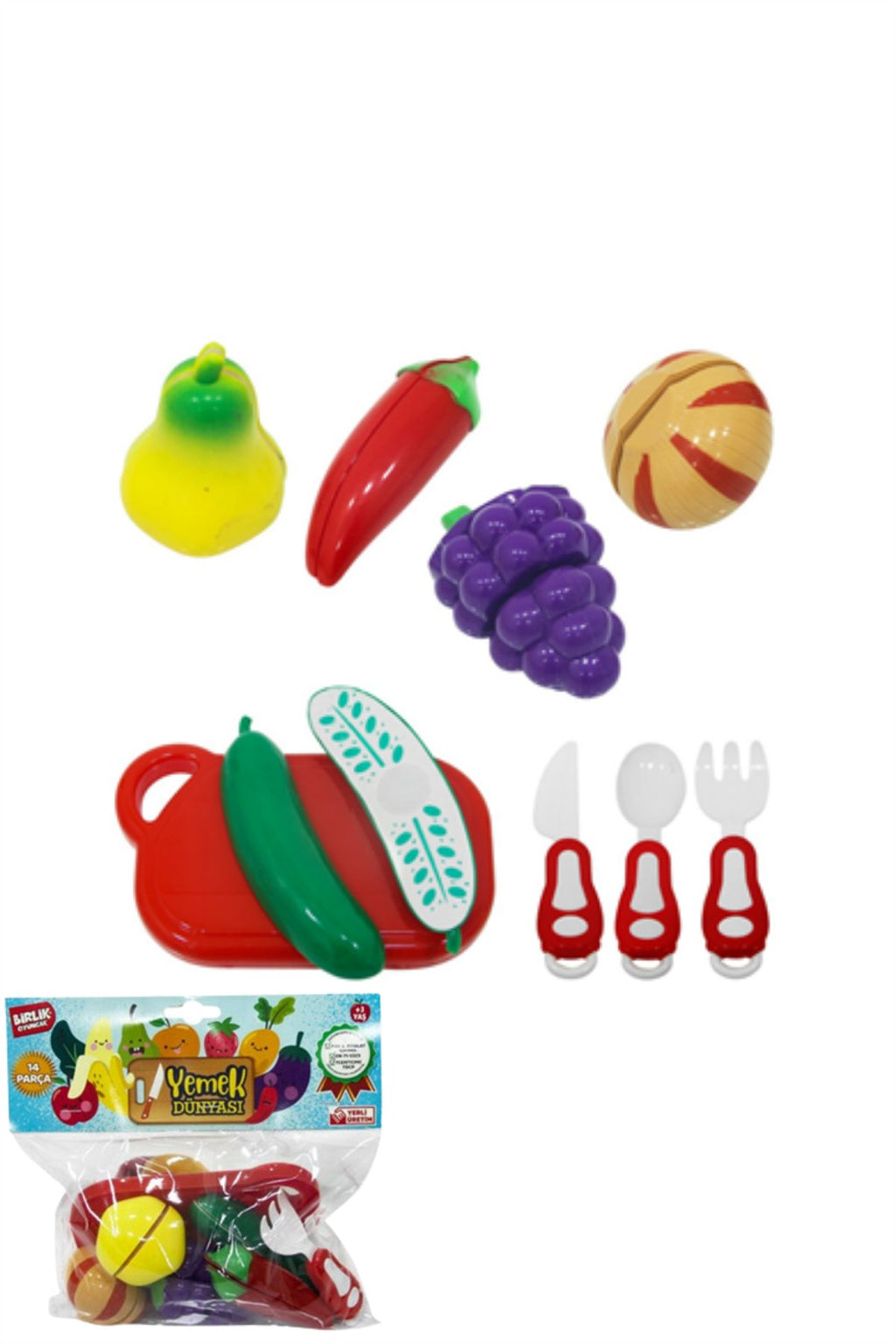 URT007-PVC-2A B MEYVELİ KESİLEBİLEN SEBZE MEYVE