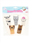Urt020-001 Babycim Çiftlik Hayvanları Parmak Kukla 5'li -birlik