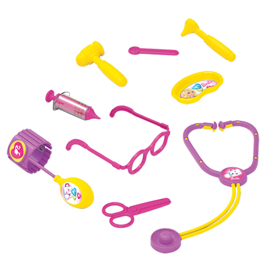 Barbie Çantalı Doktor Seti - 9 Parça