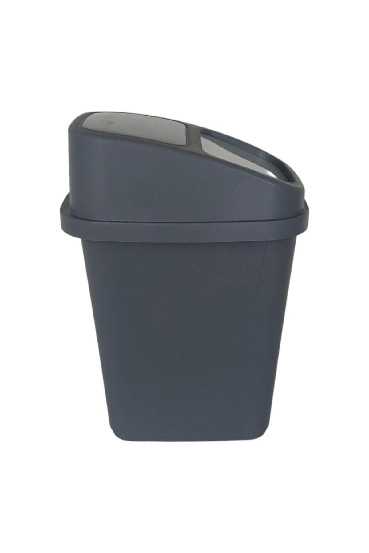Vinto Kapaklı Çöp Kovası, Plastik 10 Lt Kombin Renkli