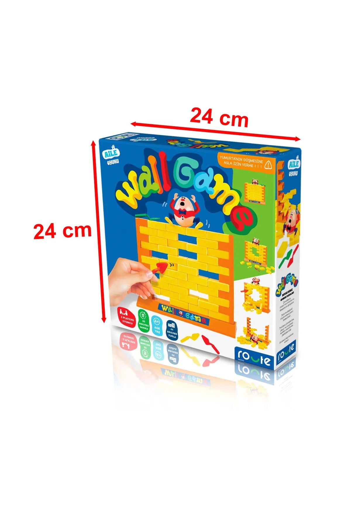 Wall Game Eğlenceli Strateji Duvar Denge Oyunu