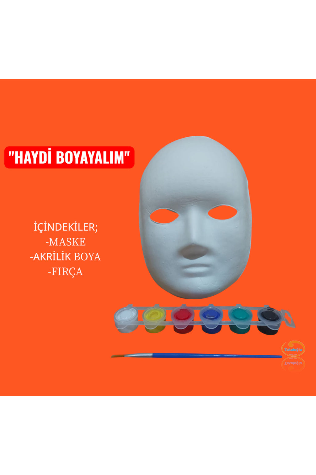 YÜZ BOYAMA MASKESİ