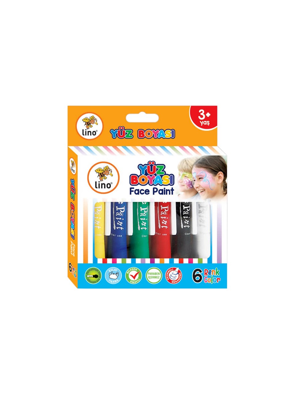 Yüz Boyası 6’lı LN-901