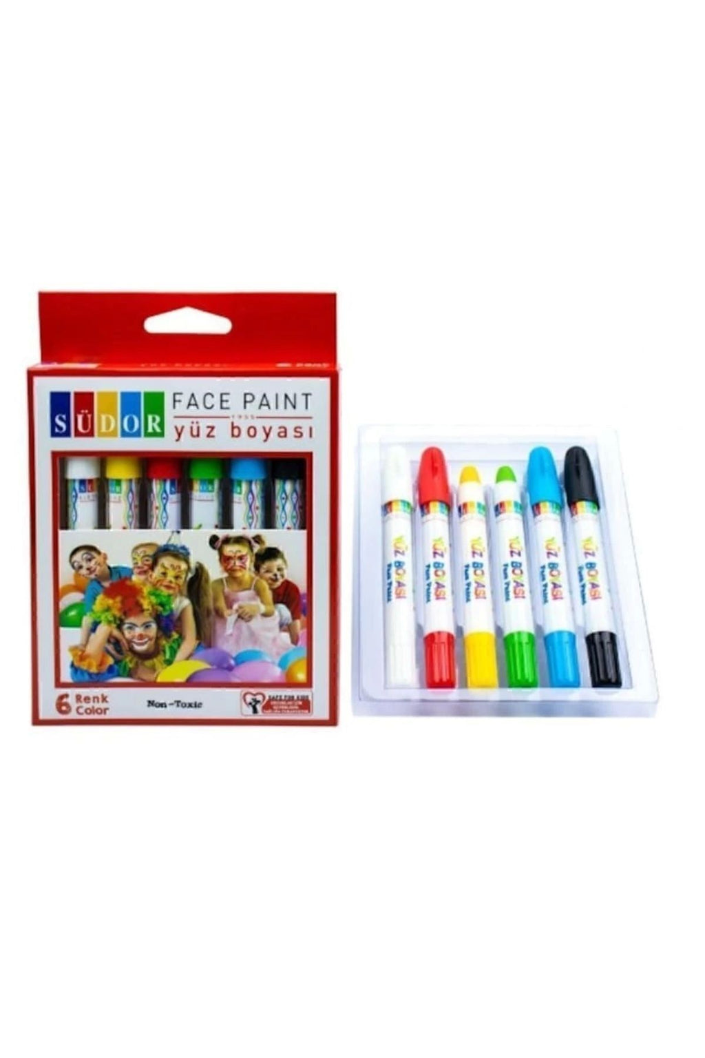 Yüz Boyası Set 6 Yb01